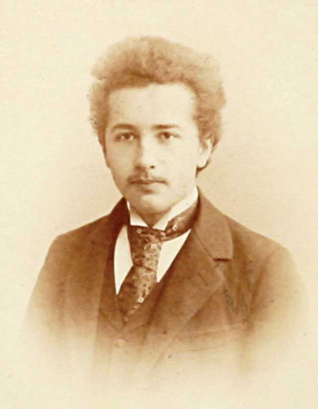 Albert Einstein, 1896.