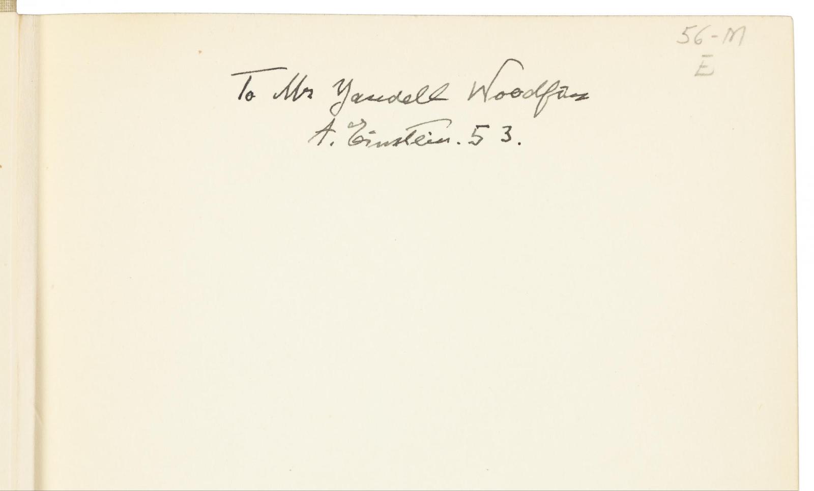 The Meaning of Relativity by Albert Einstein, Estimate: $4,000-6,000