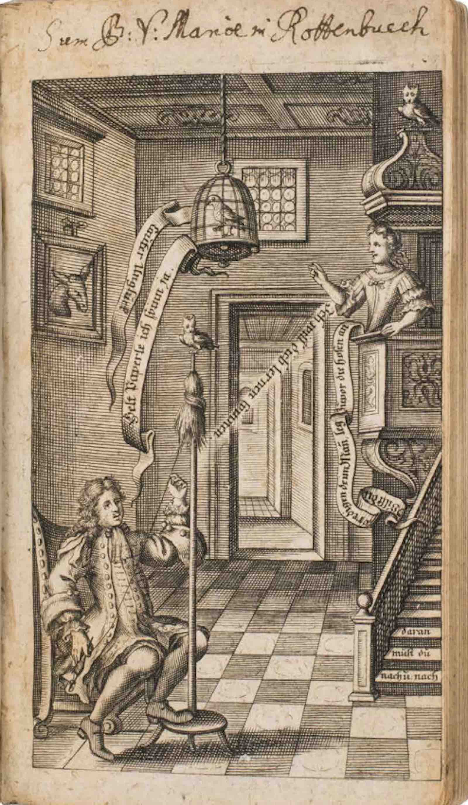 Very rare satire to entertain the sick at a hot spring cure during the Great Turkish War against the Ottoman Empire