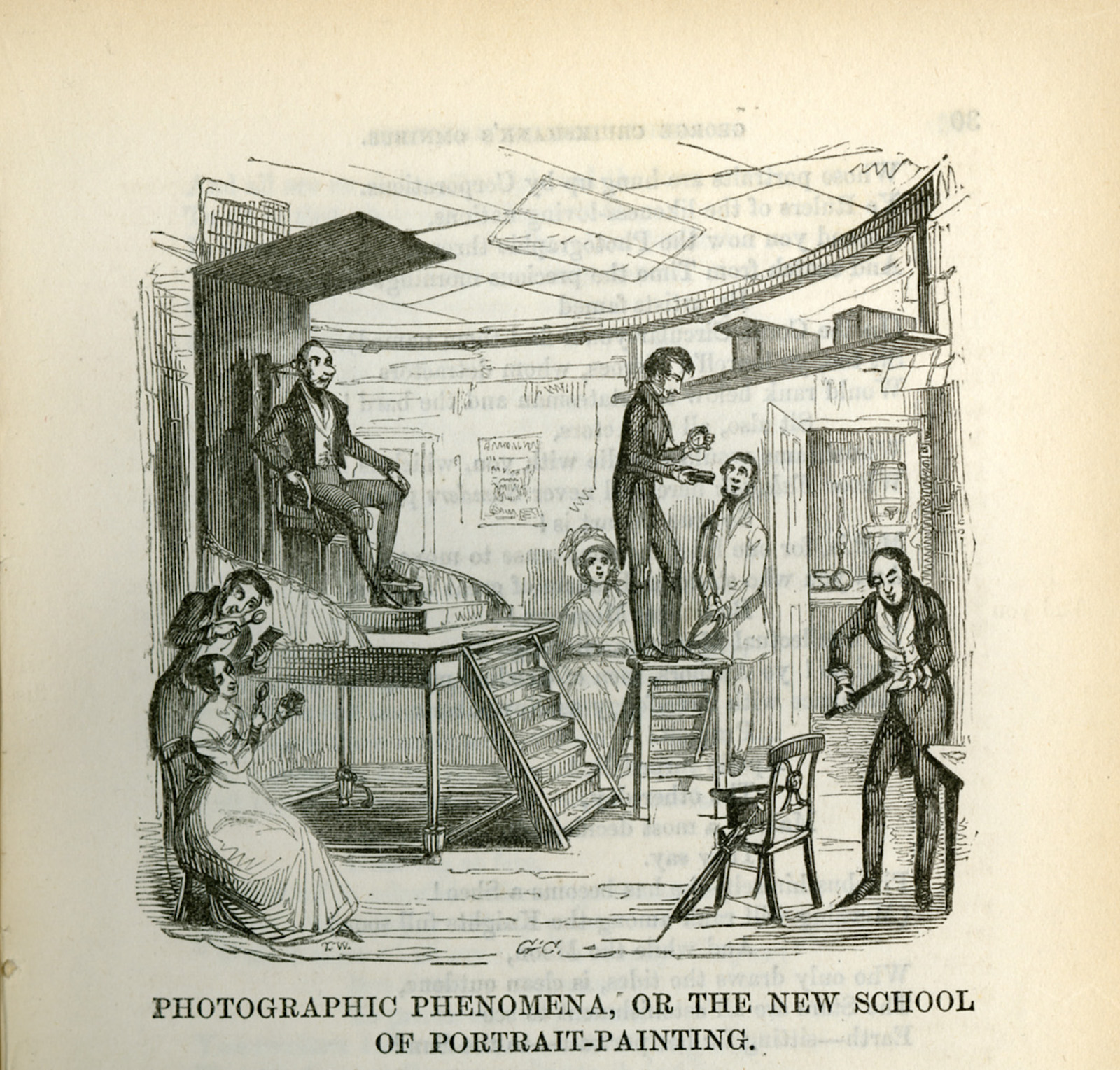 Laman Blanchard ed., ‘Photographic Phenomena,’ George Cruikshank’s Omnibus (London_ Tilt and Borgue, 1842)