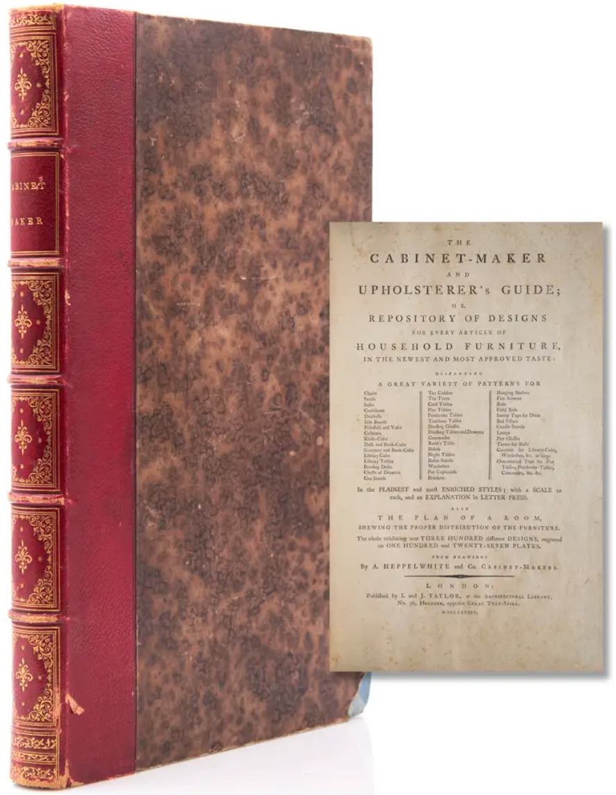 The Cabinet-Maker and Upholsterer's Guide; Or, Repository of Designs for Every Article of Household Furniture