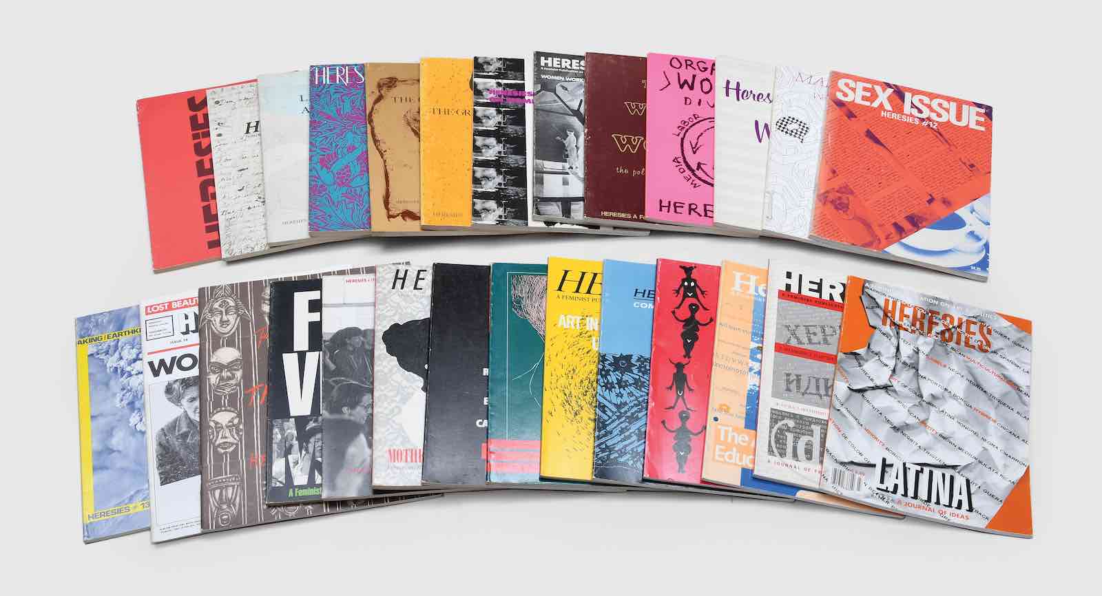 A full run of Heresies by Heresies Collective