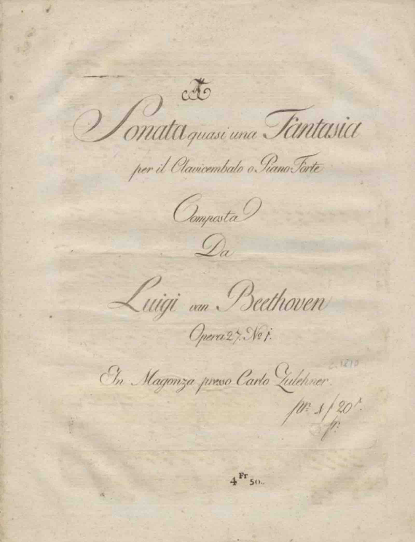 The Moonlight Sonata