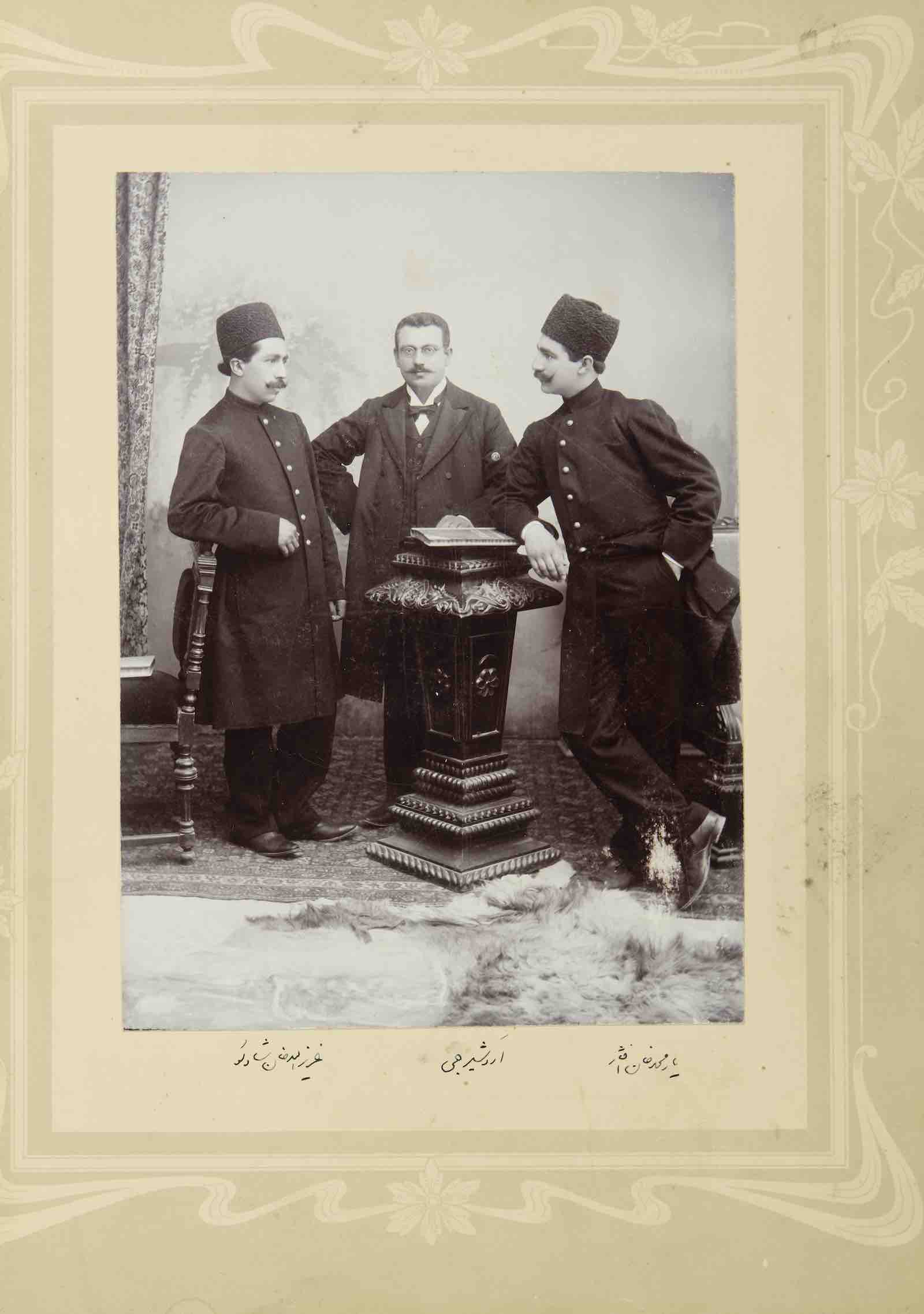 Center, British Agent Sir Ardeshir Ji Reporter (1865–1932)