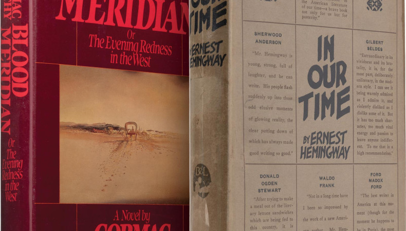 First edition of Blood Meridian