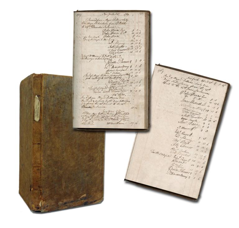 Revolutionary War ledger