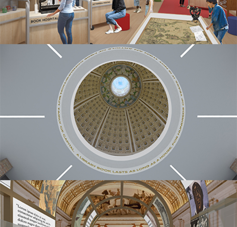 Artist rendering of Library of Congress plans