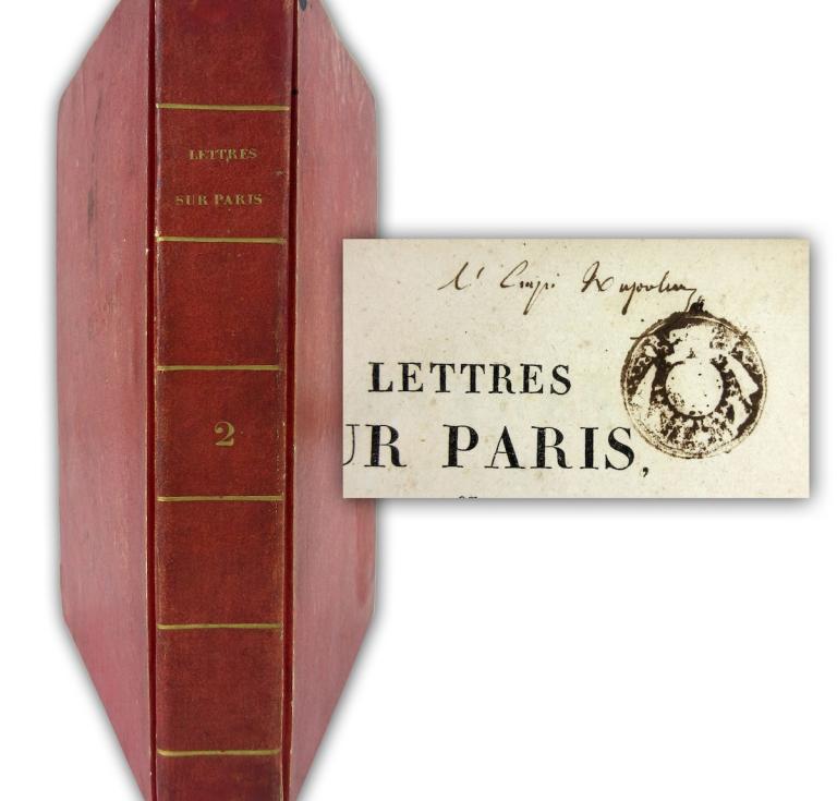 Book signed by Napoleon