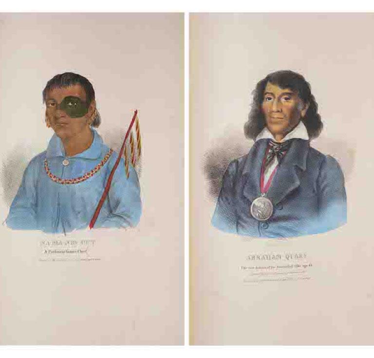 The Aboriginial Port Folio lithographs