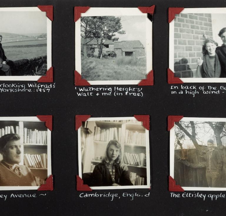 Sylvia Plath photo album image