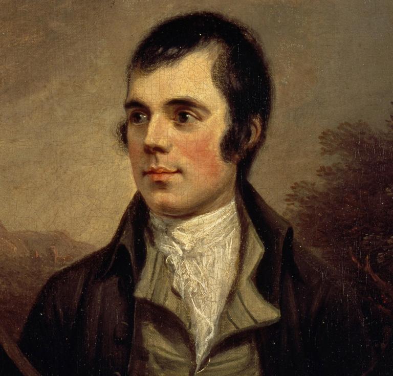 Portrait of Robert Burns 