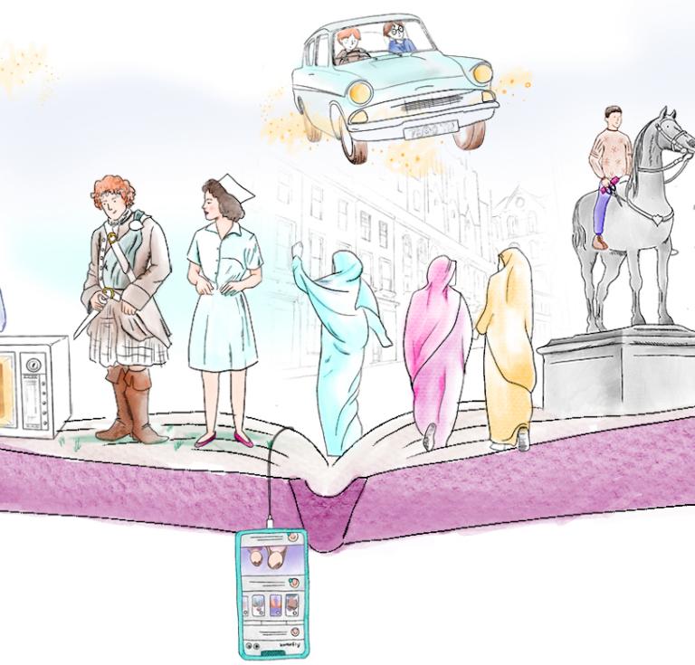 Scotland Year of Stories Illustration