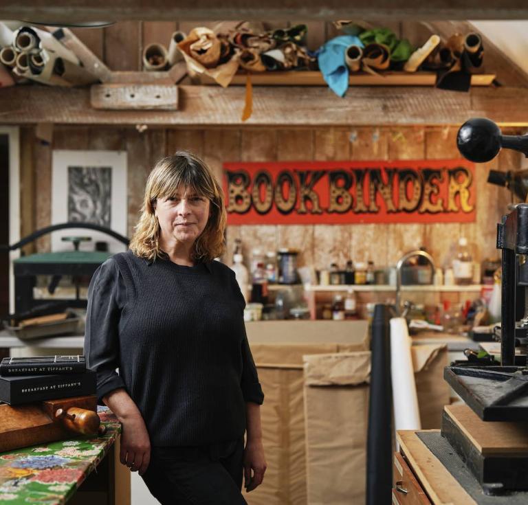 Bookbinder Kate Holland