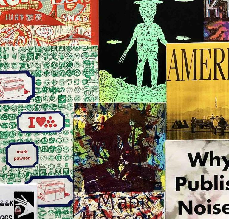 Mark Pawson at the Inventory Art Book Fair