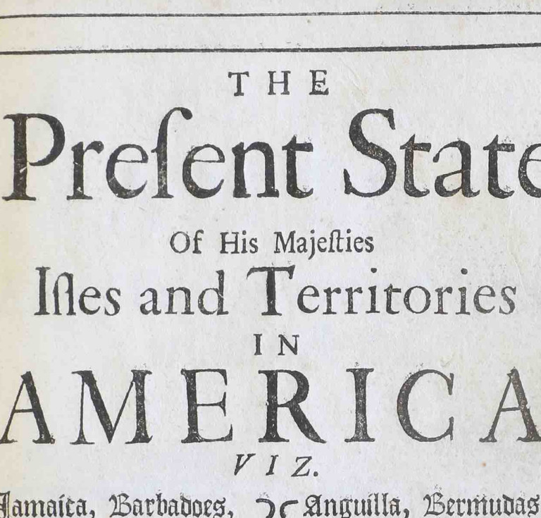 Richard Blome, ‘The Present State of His Majesties Isles and Territories of America’ (Detail) – Sold for £3,000