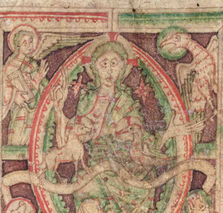 The St-Benet Holme Apocalypse. Berengarus, Expositio super septem visiones libri apocalypsi. Manuscript in Latin on vellum. England, probably Norfolk, late 11th or early 12th century.