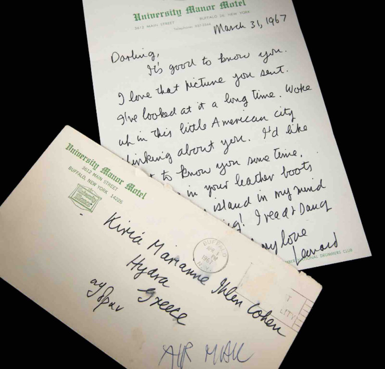 The Leonard Cohen letter